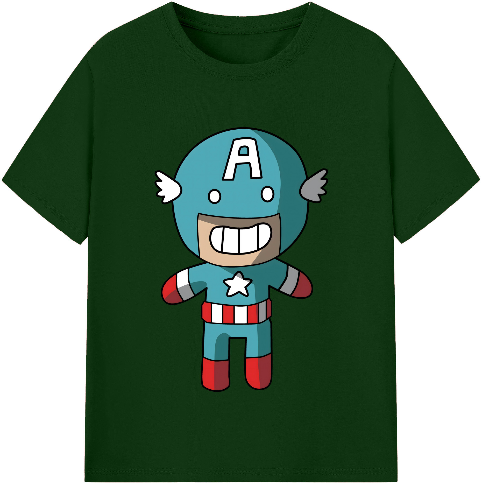 （画像用） アベンジャーズ The Avengers 綿100％半袖Tシャツ（フロントプリント）